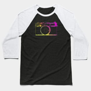 Line Art Photo Camera Baseball T-Shirt